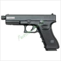 Пистолет для страйкбола KJW Glock 17 TBC, Green Gas (KP-17-GBB-TBC)