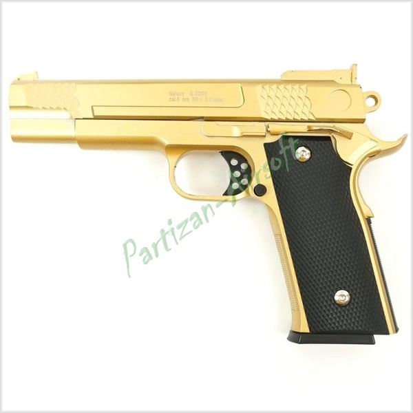 Пистолет для страйкбола Galaxy Smith&Wesson M945 Spring. Full Metal (G20GD)