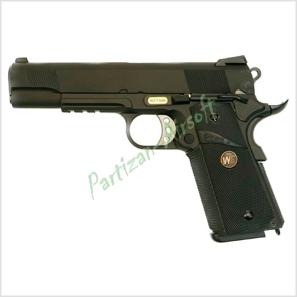 WE Страйкбольный пистолет Colt М1911А1 M.E.U. (WE-E008B-BK)