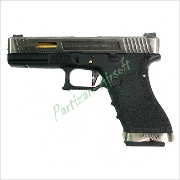 WE Страйкбольный пистолет Glock 17 G-Force, Green Gas (WE-G001WET-3)