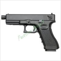 Пистолет для страйкбола KJW Glock 18C TBC, Green Gas (KP-18-GBB-TBC)