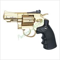 Страйкбольный револьвер ASG Dan Wesson Revolver 2,5", CO2, Gold (17373)