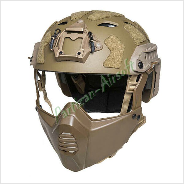 FMA Маска защитная для шлема типа FAST SF, DE (TB1355-DE)