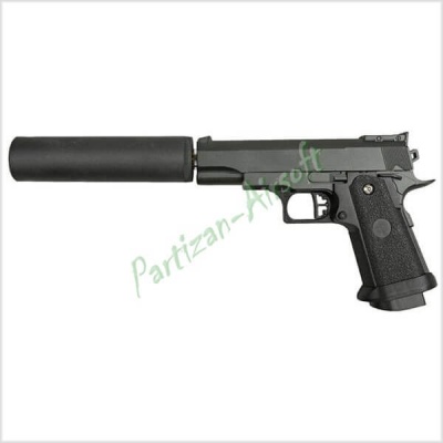 Пистолет для страйкбола Galaxy Colt 1911 PD Spring. Full Metal (G10A)