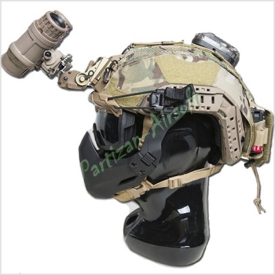 FMA Маска защитная Half Seal Mask для шлема типа FAST, DE (TB1364-DE)