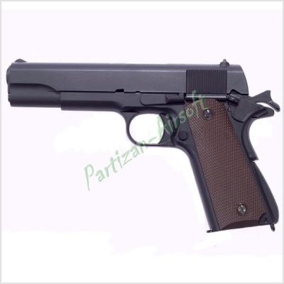 Пистолет для страйкбола KJW Colt 1911A1 (KJ-GBB-M1911-BK)