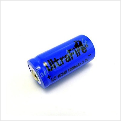 Ultrafire Аккумуляторная батарея CR123 3,7V/1200mAh (UF-CR123)
