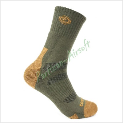 Emerson Термоноски Blue Label "Iguana" Functional Mid-Top Socks, Army Green (EMB9624AG)