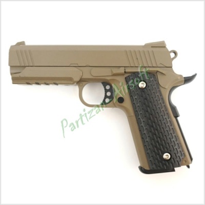 Страйкбольный пистолет Galaxy Colt 1911PD Spring. Full Metal (G25D)
