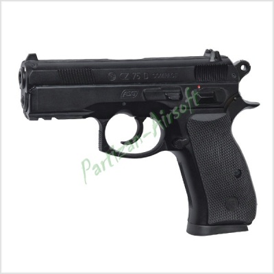 Страйкбольный пистолет ASG CZ 75D Compact NBB, CO2 (15564)
